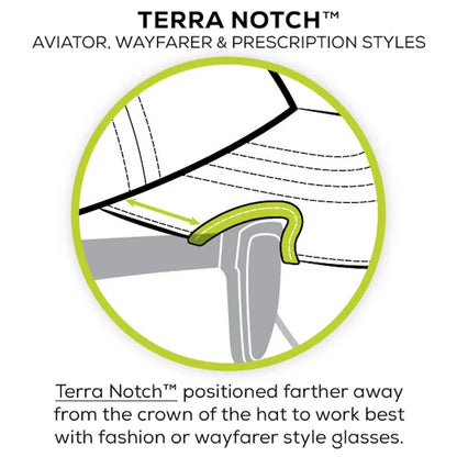 Notch Classic Adjustable Athlete Black Blank Terra / Aviator Notch Men's One Size Fits Most Outdoor Tactical Australia