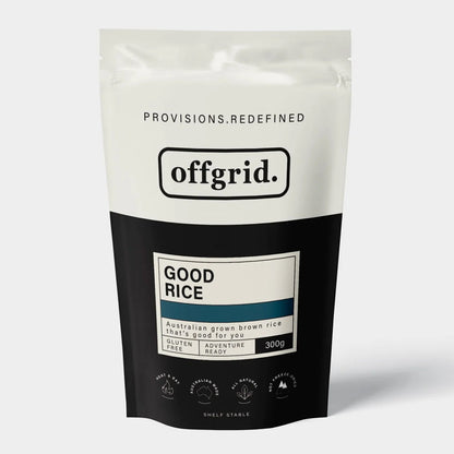 Offgrid Provisions Good Rice - Heat & Eat Meal Outdoor Tactical Australia