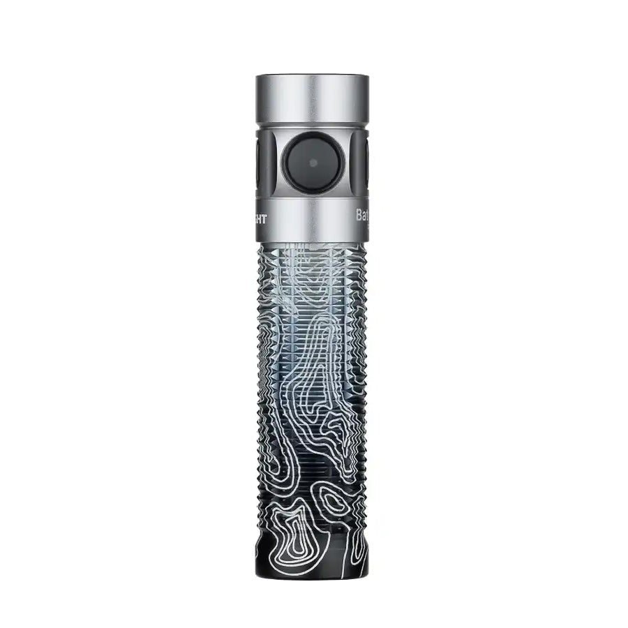 Olight Baton 3 Pro 1500 Lumens Everyday Carry Torch Silver Ridge Neutral White: 4000-5000k Outdoor Tactical Australia