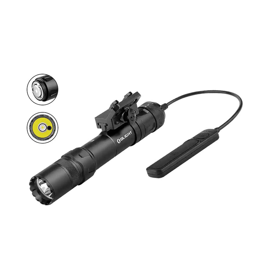 Olight Odin GL M Black 1500 Lumens Green Laser Tactical Rail Light Outdoor Tactical Australia