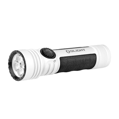 Olight Seeker 4 Pro Powerful 4600 Lumens Rechargeable Led Torch White Cool White: 5700-6700K Outdoor Tactical Australia