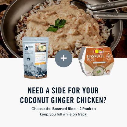 On Track Meals Coconut Ginger Chicken Outdoor Tactical Australia