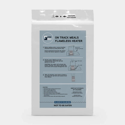 On Track Meals Flameless Heater Bags 5 Pack Outdoor Tactical Australia