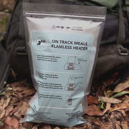 On Track Meals Flameless Heater Bags 5 Pack Outdoor Tactical Australia