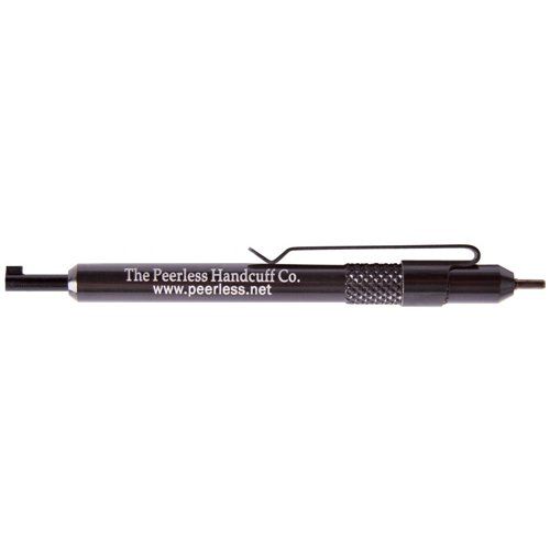 Peerless Oversize Handcuff Key Black Pen Clip Outdoor Tactical Australia
