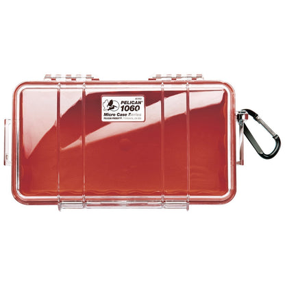 Pelican 1060 Micro Case Clear Shell with Red Liner Outdoor Tactical Australia