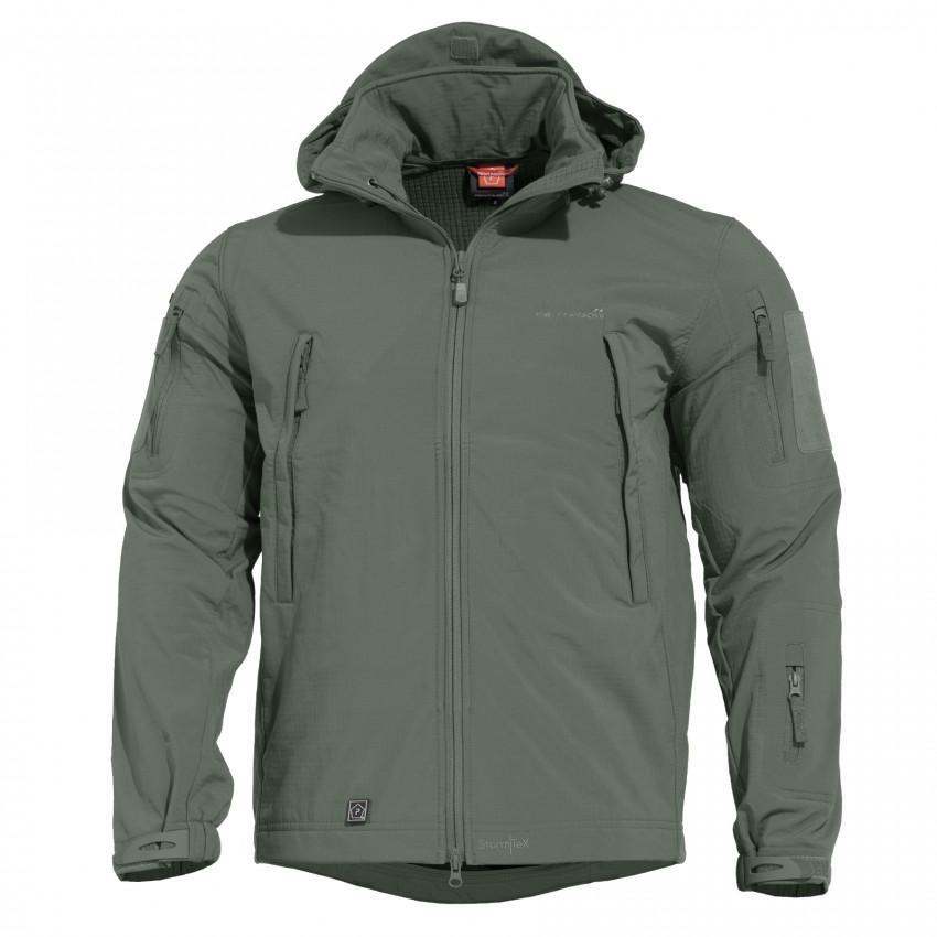 Pentagon Tactical K08011 Artaxes Softshell Jacket Grindle Green (06G) Extra Small Outdoor Tactical Australia