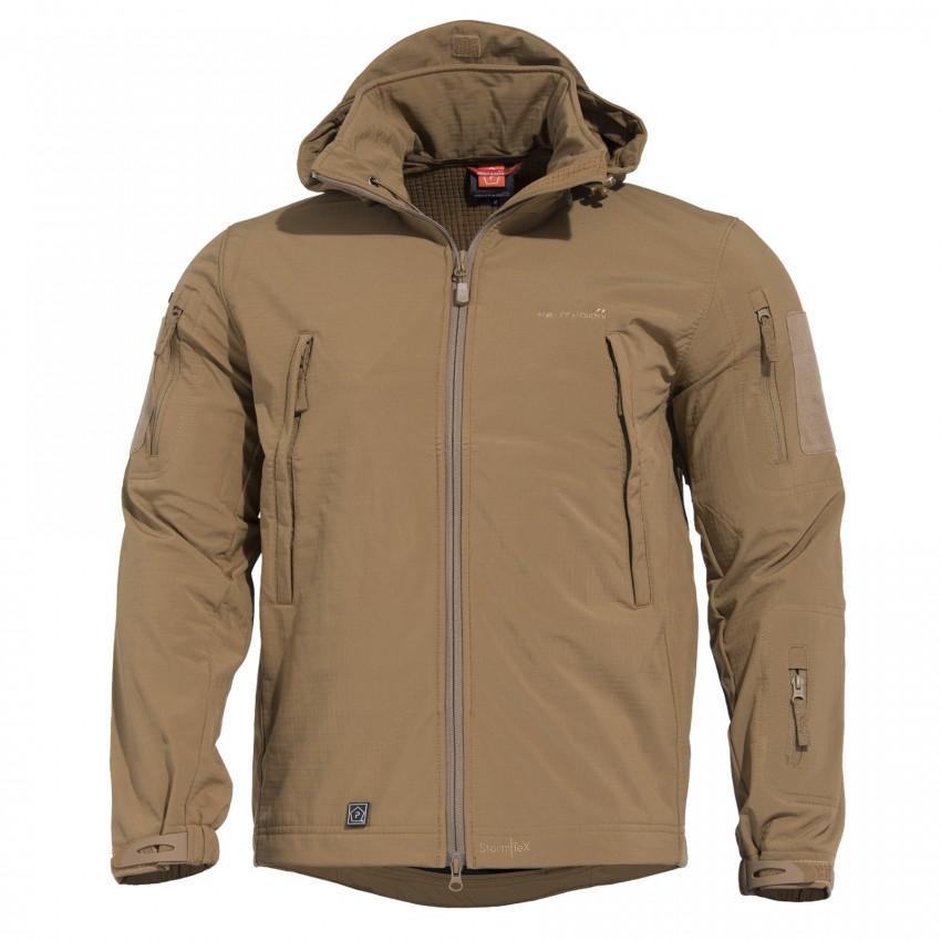 Pentagon Tactical K08011 Artaxes Softshell Jacket Coyote (03) Extra Small Outdoor Tactical Australia