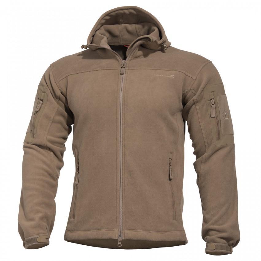 Pentagon Tactical K08026 Hercules Fleece 2.0 Jacket Coyote Extra Small Outdoor Tactical Australia