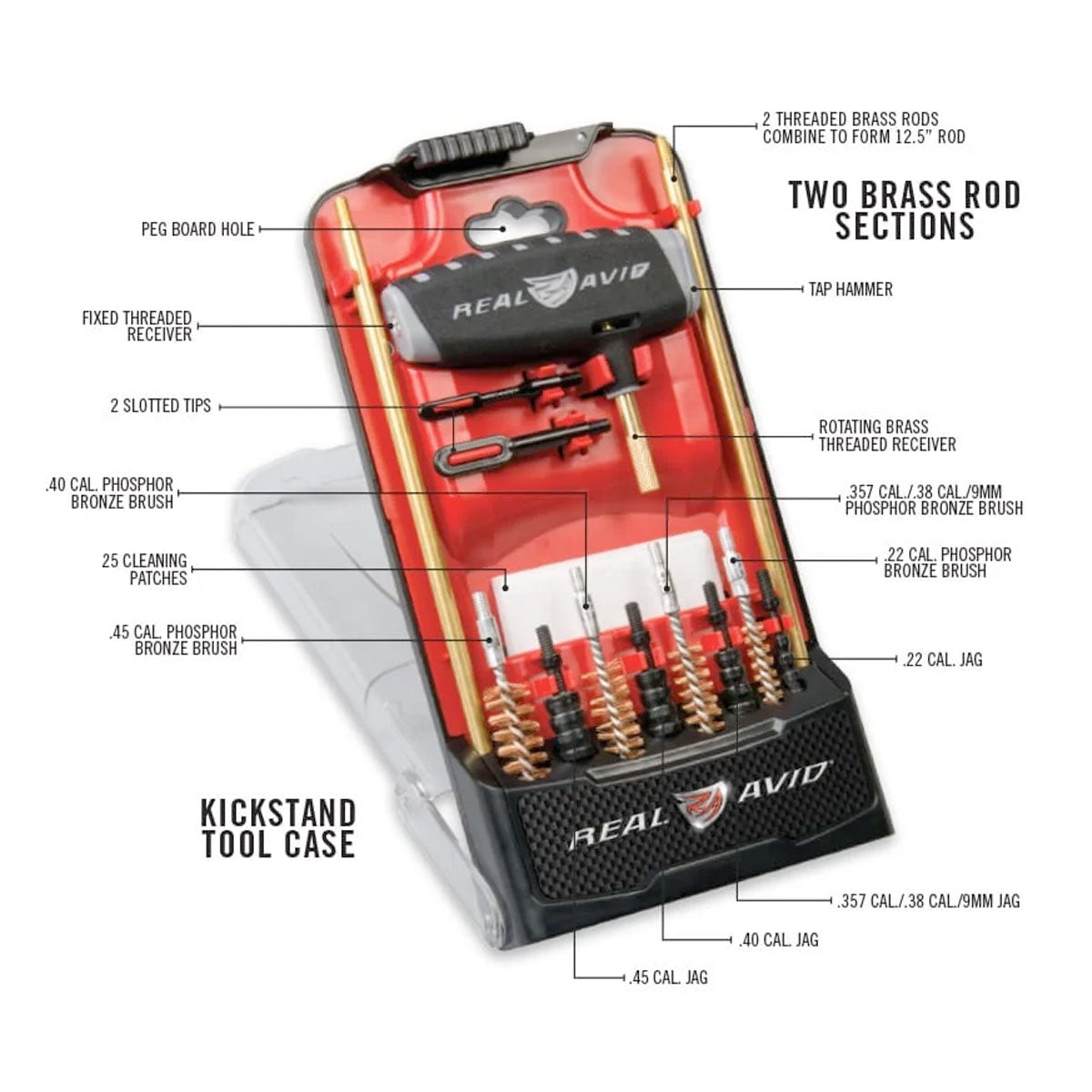Real Avid Gun Boss Pro Handgun Cleaning Kit Outdoor Tactical Australia