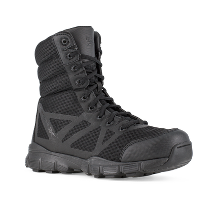 Reebok Tactical Men's 8 Inch Dauntless Ultra Light Size Zip Boot Black RB8720 Outdoor Tactical Australia