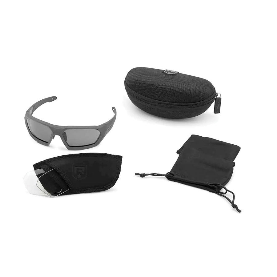 Revision ShadowStrike Ballistic Sunglasses Essential Kit Gray Outdoor Tactical Australia