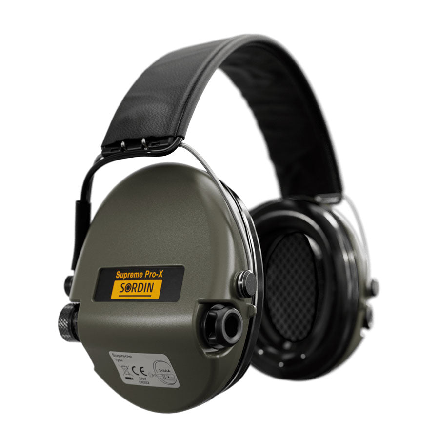Sordin Supreme Pro-X Electronic Hearing Protection Headband