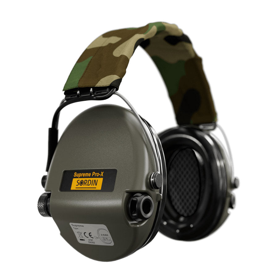 Sordin Supreme Pro-X Electronic Hearing Protecton Headband