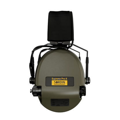 Sordin Supreme Pro-X SFA Slim Electronic Hearing Protection Headband