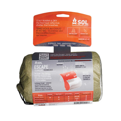 Survive Outdoors Longer SOL Escape Bivvy OD Green Outdoor Tactical Australia