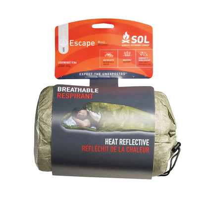 Survive Outdoors Longer SOL Escape Bivvy OD Green Outdoor Tactical Australia