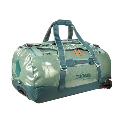 Tatonka Barrel Roller Trolley - 80 Liter Sage Green Outdoor Tactical Australia