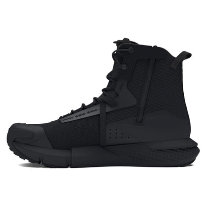Under Armour Charged Valsetz Zip Boot Black/Jet Gray Outdoor Tactical Australia