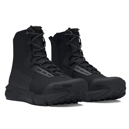Under Armour Charged Valsetz Zip Boot Black/Jet Gray Outdoor Tactical Australia