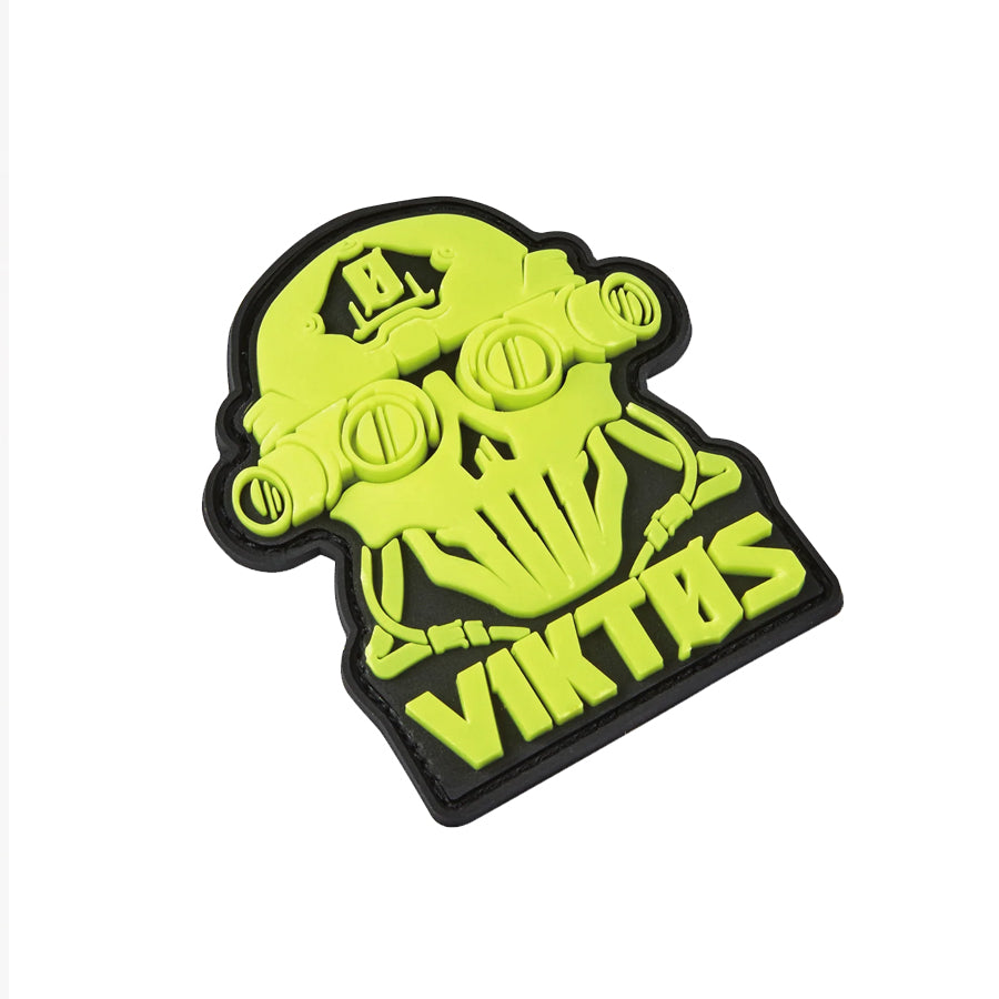 VIKTOS Accy Moralpha Four Eyes Patch Flourecent Green Outdoor Tactical Australia