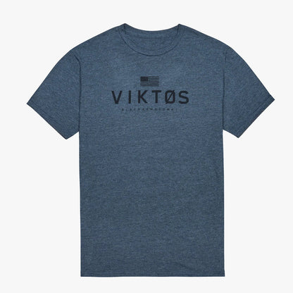 Viktos Archetype Tee Navy Heather Small Outdoor Tactical Australia