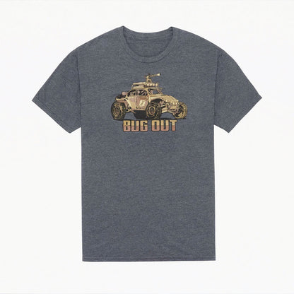 VIKTOS Big Time Bug Out Tee Charcoal Heather Small Outdoor Tactical Australia