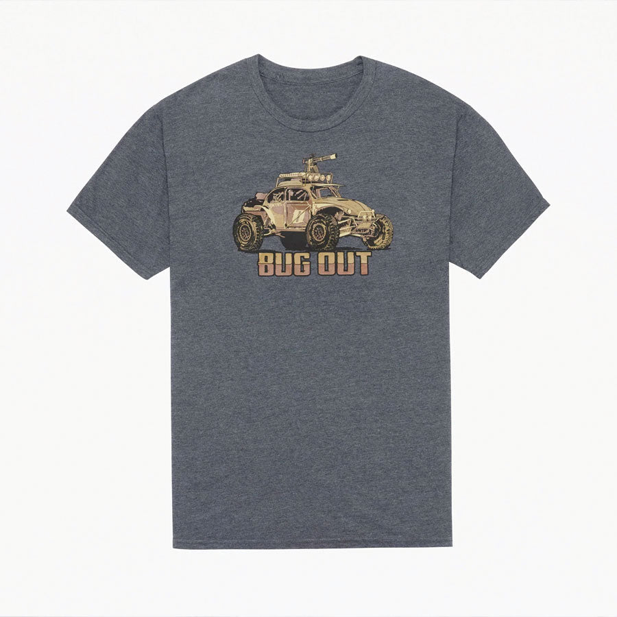 VIKTOS Big Time Bug Out Tee Charcoal Heather Small Outdoor Tactical Australia