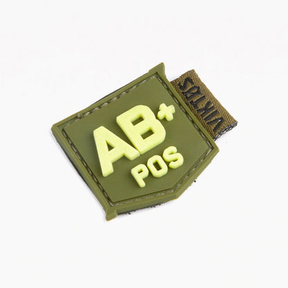 VIKTOS Bloodtype Mini Moralpha Patches AB Positive Outdoor Tactical Australia