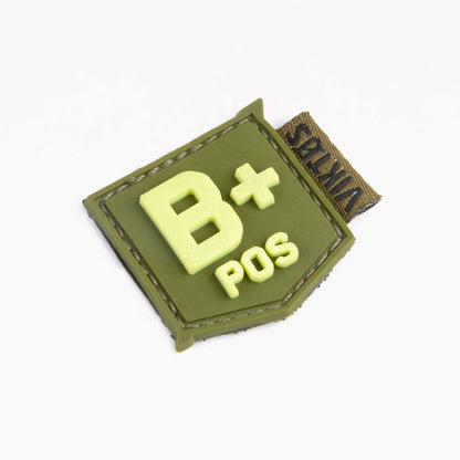 VIKTOS Bloodtype Mini Moralpha Patches B Positive Outdoor Tactical Australia