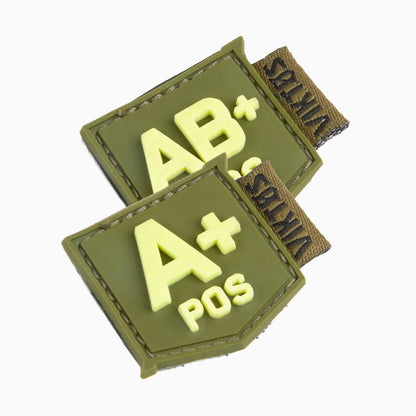 VIKTOS Bloodtype Mini Moralpha Patches Outdoor Tactical Australia