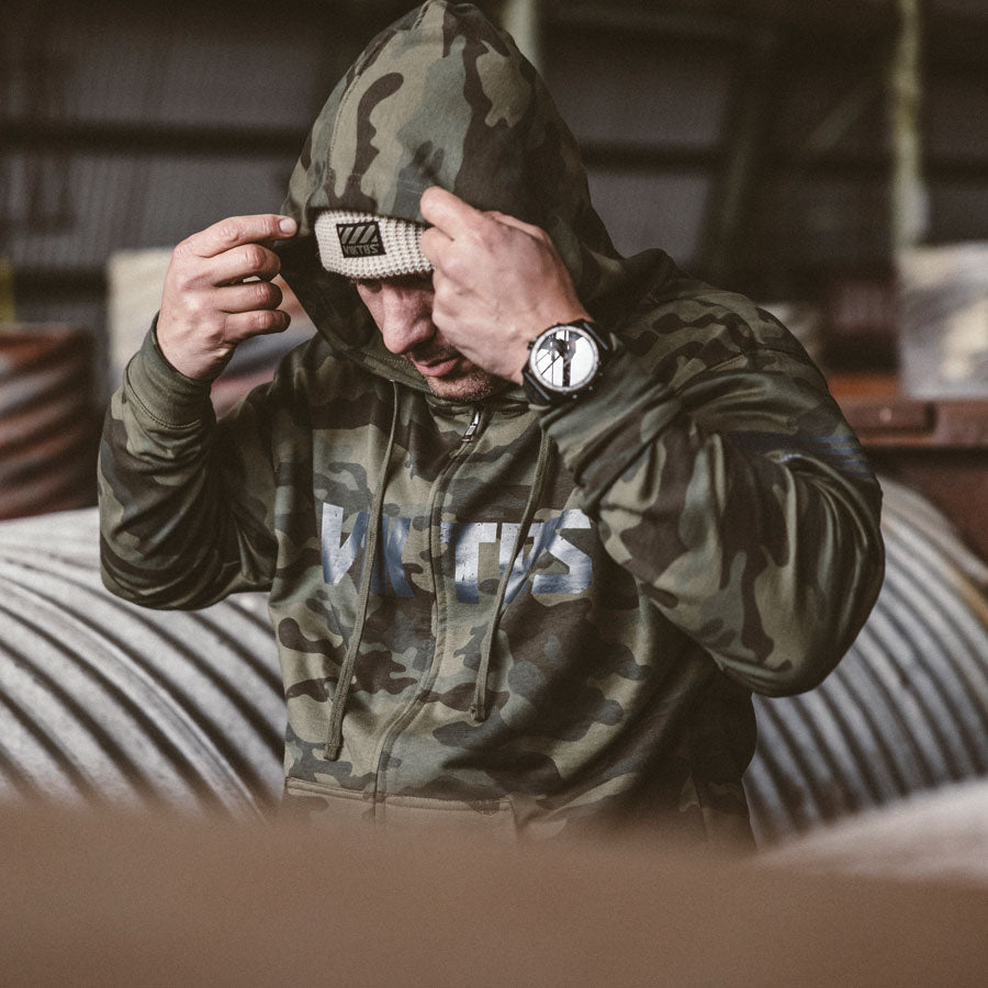 VIKTOS burnished hoodie Woodland Camo Outdoor Tactical Australia