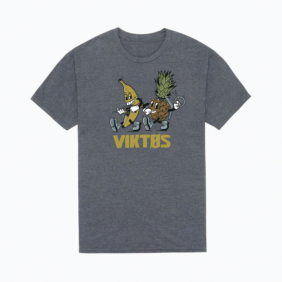 VIKTOS Forbidden Fruit Tee Charcoal Heather Small Outdoor Tactical Australia
