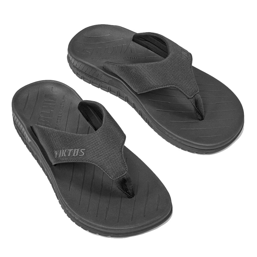 VIKTOS Ruck Recovery XC Sandals Black Outdoor Tactical Australia