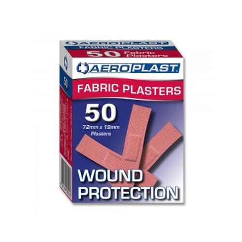 Warrior Medical FastAid Fabric Adhesive Strips Pack of 50 - Standard Strips Outdoor Tactical Australia