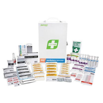 Warrior Medical FastAid R2 Workplace Response Kit Metal Cabinet Outdoor Tactical Australia
