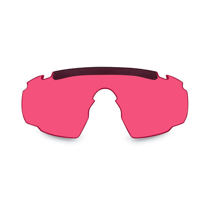 Wiley X Saber Advanced Eyeshield Vermillion Three Lens Matte Black Frame Outdoor Tactical Australia
