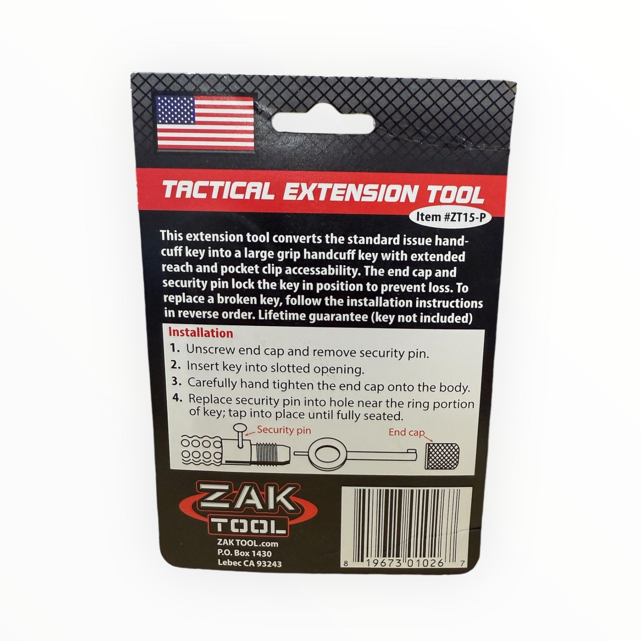 Zak Tool Carbon Fiber Pocket Extension Tool Outdoor Tactical Australia