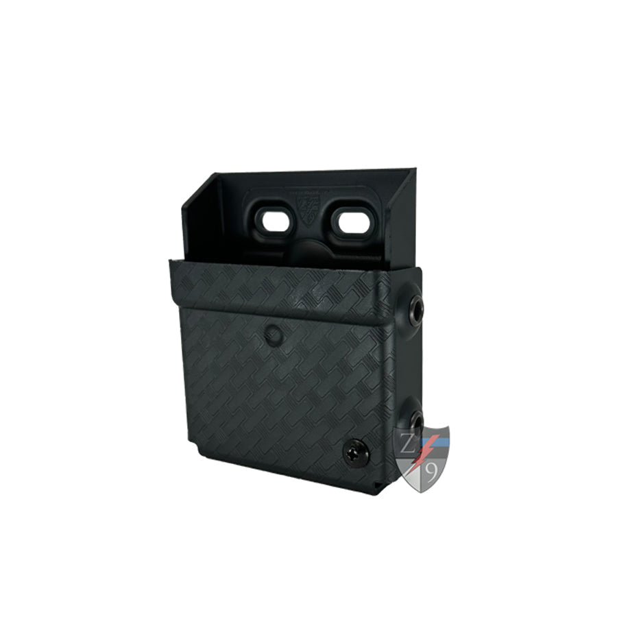 Zero9 Solutions Handcuff Case Standard Black Basket Weave Tek-Lok Belt Only Outdoor Tactical Australia